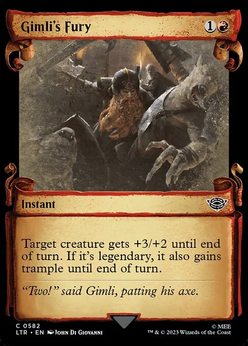 Gimli's Fury 582/321