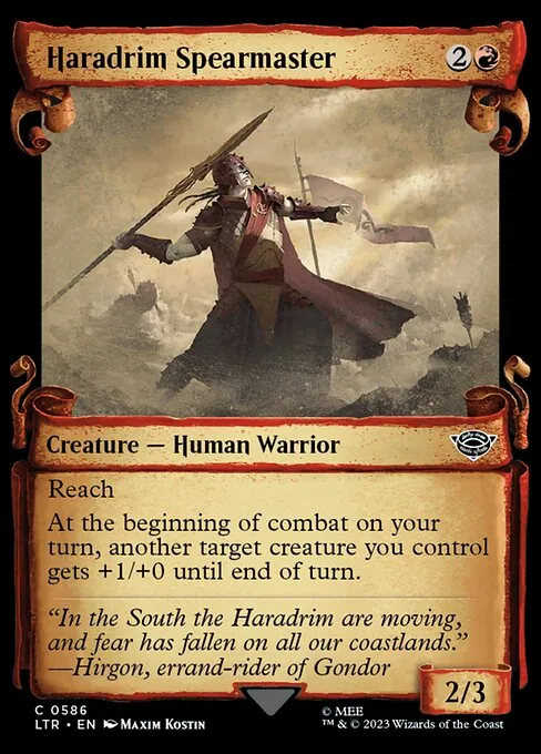 Haradrim Spearmaster 586/321