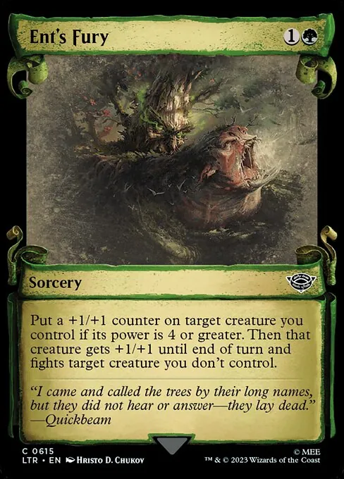 Ent's Fury 615/321