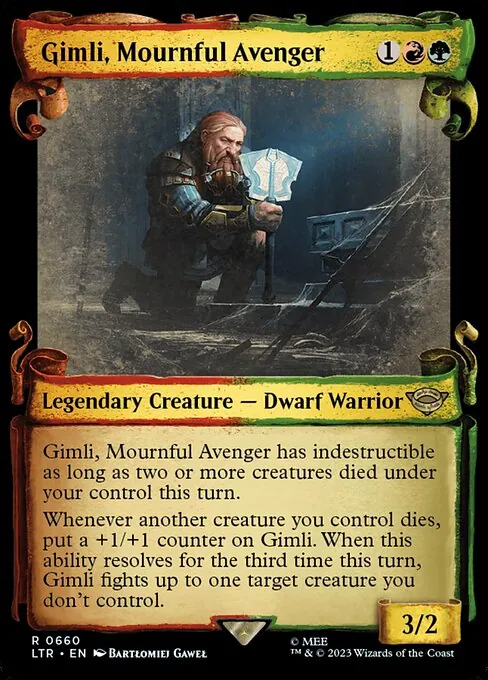Gimli, Mournful Avenger 660/321