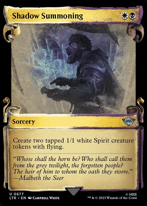 Shadow Summoning 677/321