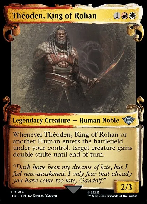 Théoden, King of Rohan 684/321
