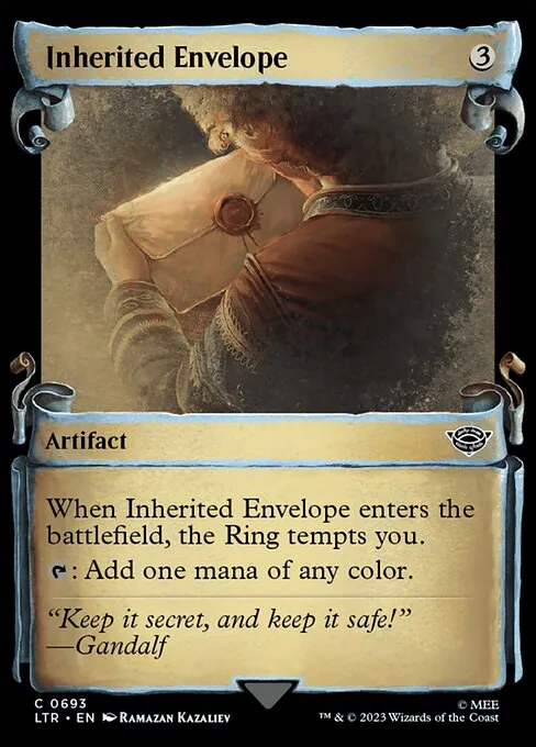 Inherited Envelope 693/321