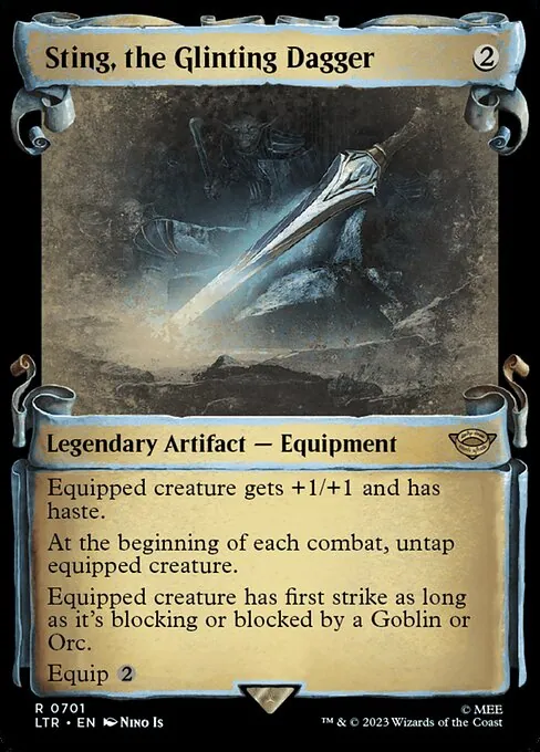 Sting, the Glinting Dagger 701/321