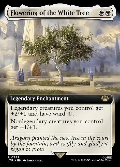 Flowering of the White Tree 759/321