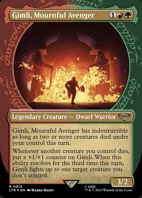 Gimli, Mournful Avenger 815/321