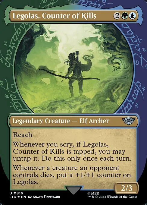 Legolas, Counter of Kills 816/321