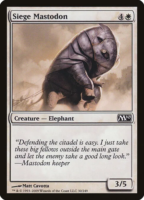 Siege Mastodon 030/249