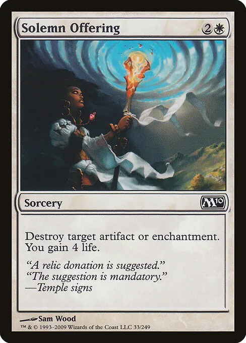 Solemn Offering 033/249