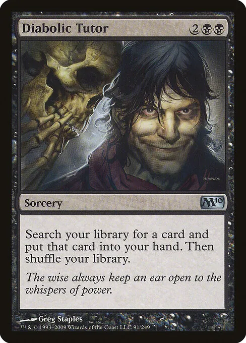 Diabolic Tutor 091/249