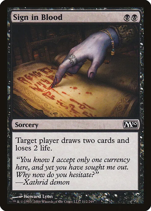 Sign in Blood 112/249