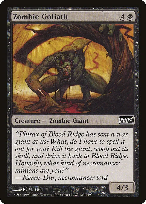 Zombie Goliath 123/249