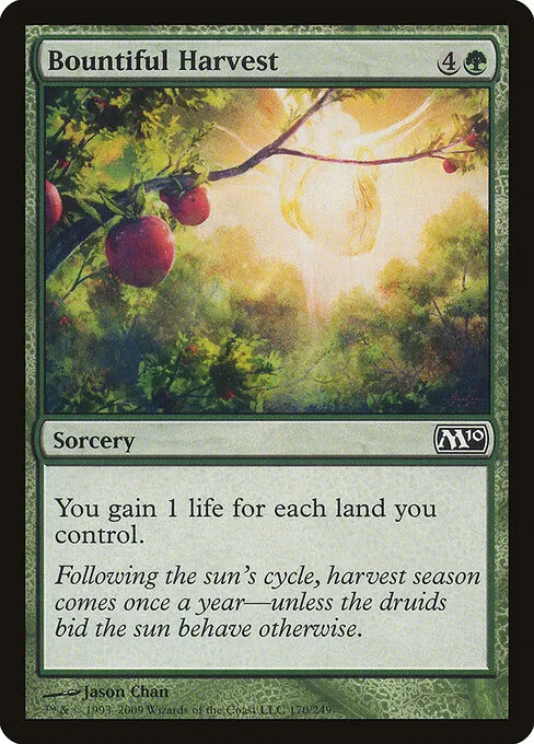 Bountiful Harvest 170/249