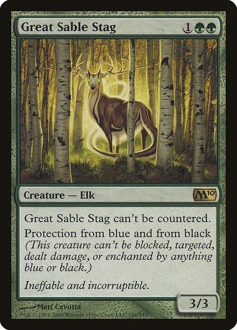 Great Sable Stag 186/249