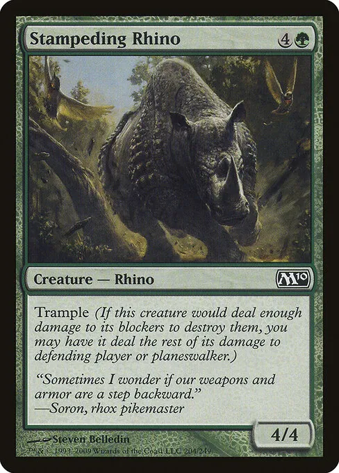 Stampeding Rhino 204/249