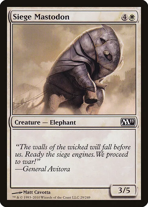 Siege Mastodon 029/249