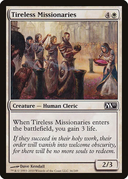 Tireless Missionaries 036/249