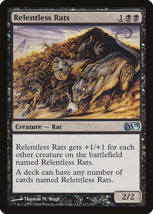 Relentless Rats 113/249
