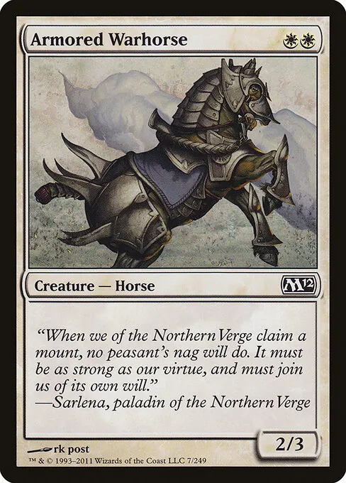 Armored Warhorse 007/249