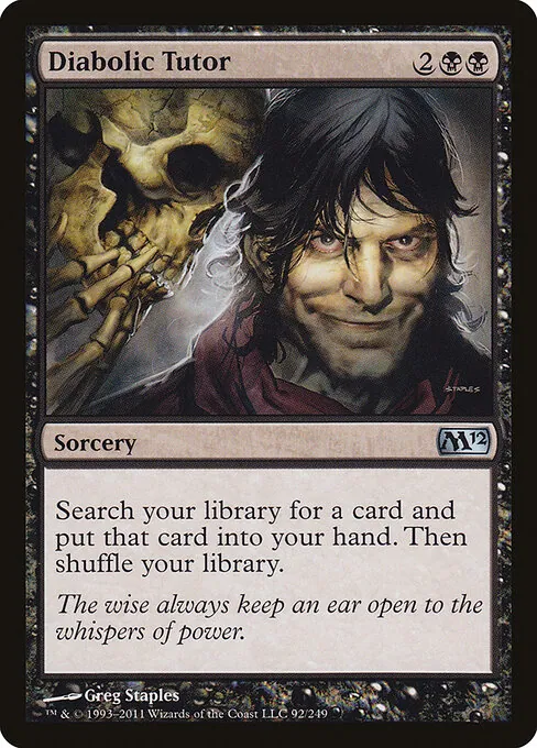 Diabolic Tutor 092/249