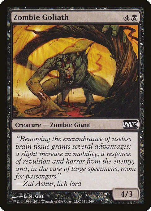 Zombie Goliath 119/249
