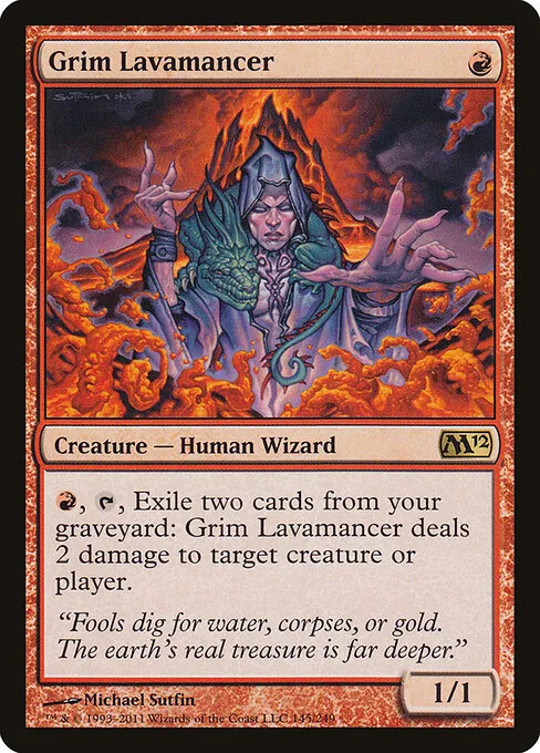 Grim Lavamancer 145/249