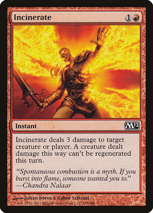 Incinerate 146/249