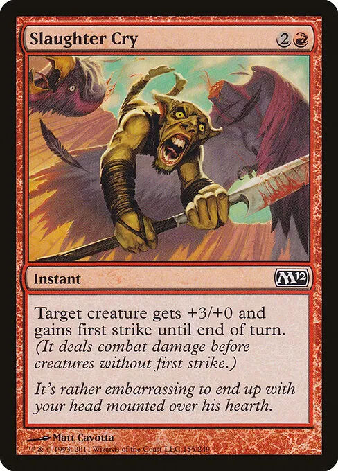 Slaughter Cry 155/249