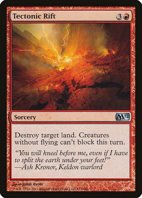 Tectonic Rift 157/249