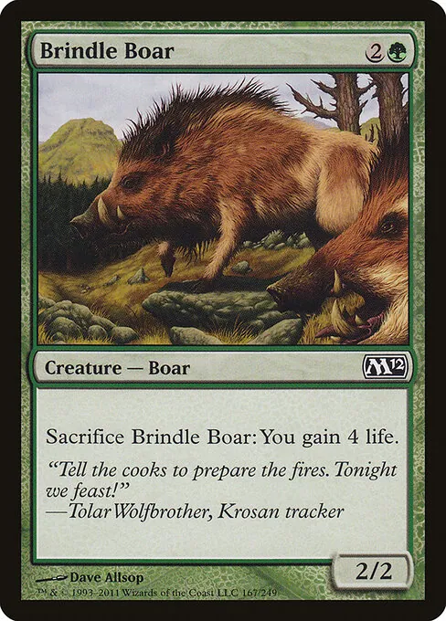 Brindle Boar 167/249