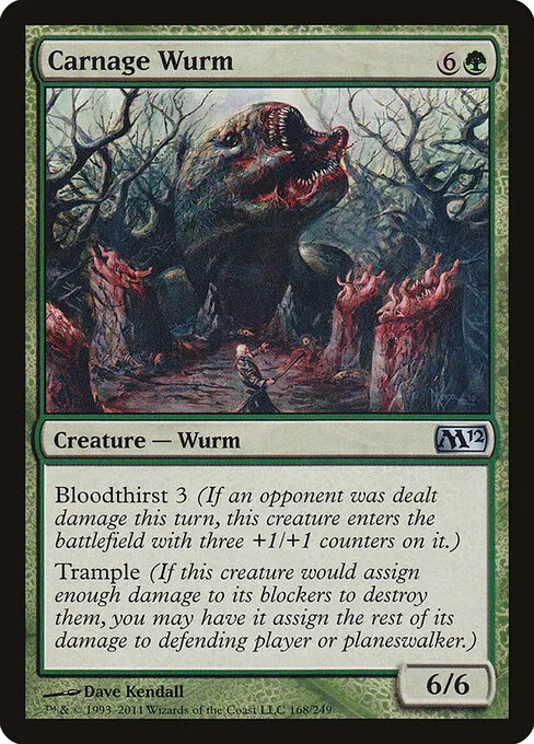 Carnage Wurm 168/249