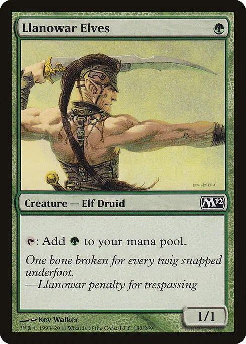 Llanowar Elves 182/249
