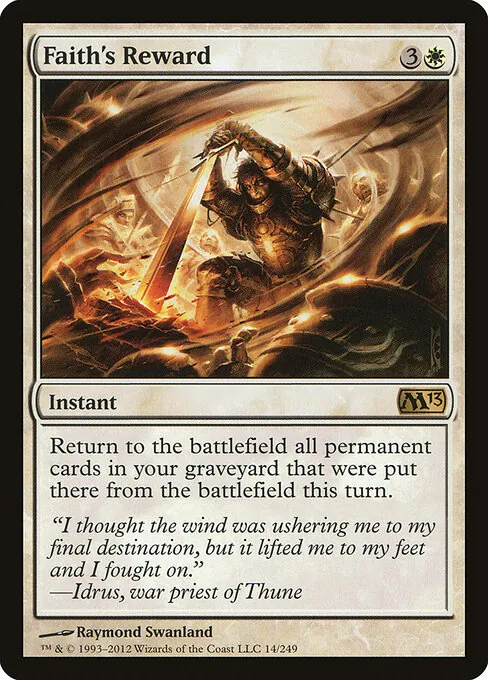 Faith's Reward 014/249