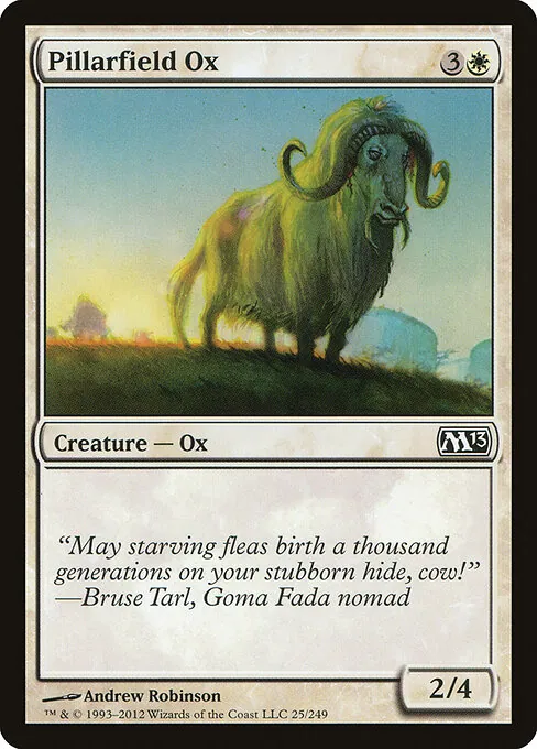 Pillarfield Ox 025/249