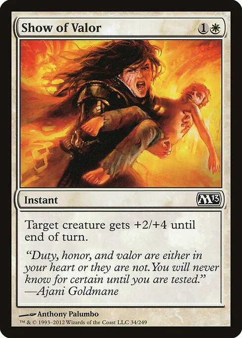 Show of Valor 034/249