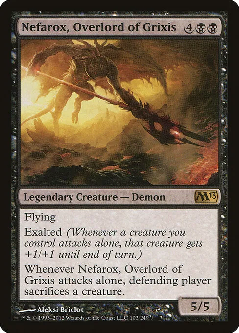 Nefarox, Overlord of Grixis 103/249