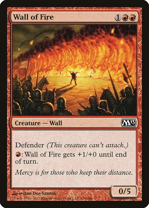 Wall of Fire 156/249