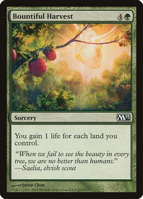 Bountiful Harvest 163/249