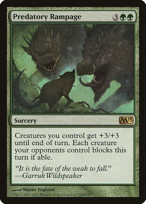 Predatory Rampage 180/249