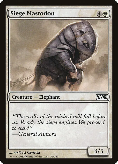 Siege Mastodon 034/249