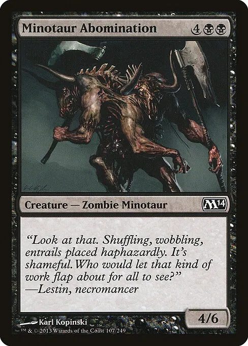 Minotaur Abomination 107/249
