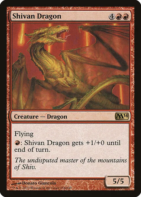 Shivan Dragon 154/249