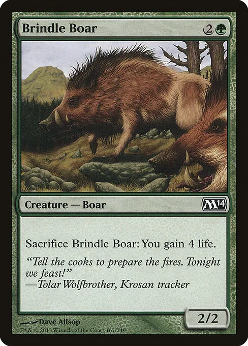 Brindle Boar 167/249