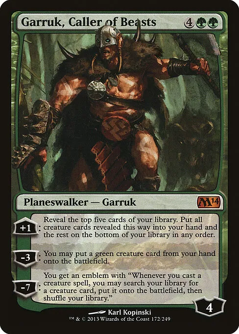 Garruk, Caller of Beasts 172/249