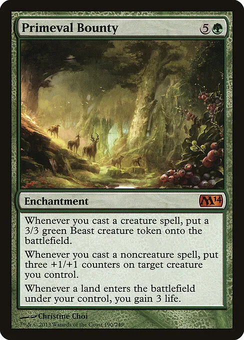Primeval Bounty 190/249