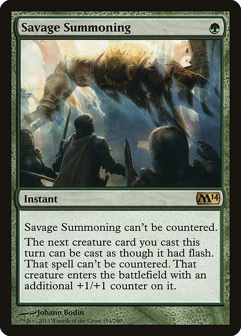 Savage Summoning 194/249