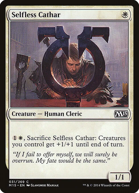 Selfless Cathar 031/269