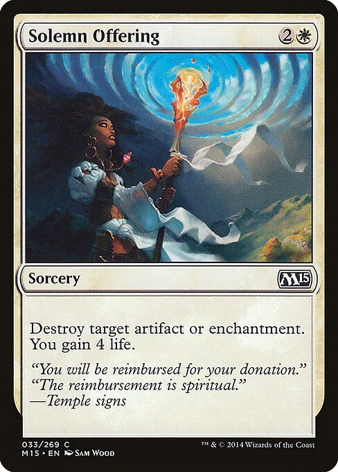Solemn Offering 033/269
