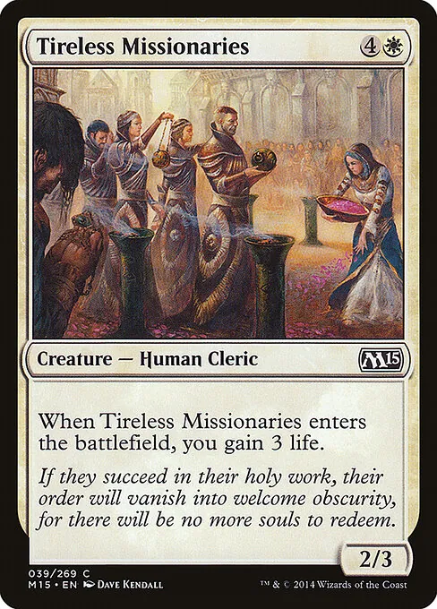 Tireless Missionaries 039/269