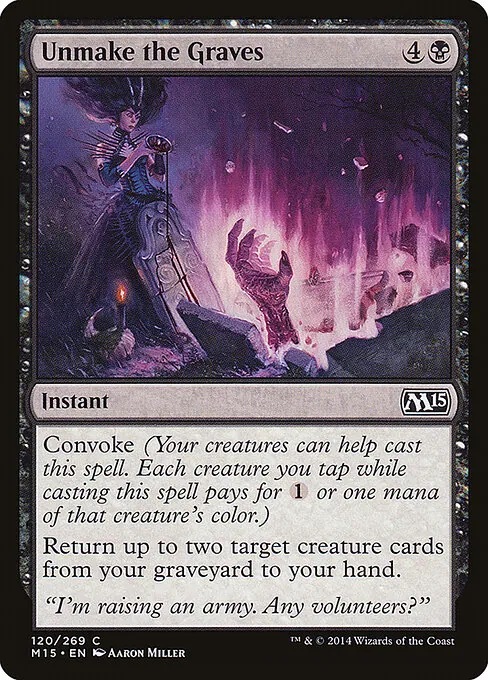 Unmake the Graves 120/269